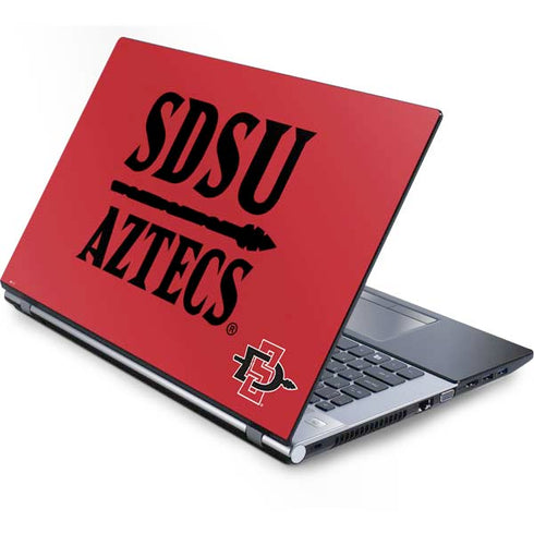San Diego State University Aztecs Red Generic Laptop Skin