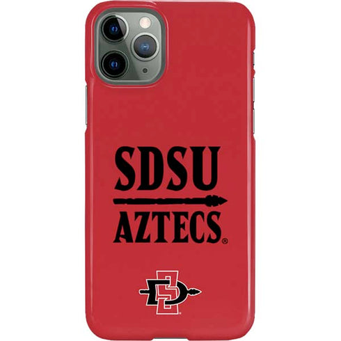 San Diego State University Aztecs Red iPhone 11 Pro Lite Case