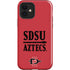 San Diego State University Aztecs Red iPhone 12 Impact Case