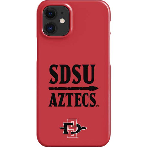 San Diego State University Aztecs Red iPhone 12 Mini Lite Case