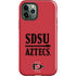 San Diego State University Aztecs Red iPhone 12 Pro Impact Case