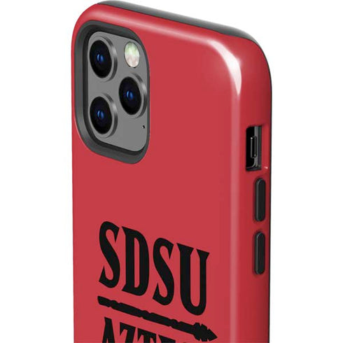 San Diego State University Aztecs Red iPhone 12 Pro Impact Case