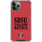 San Diego State University Aztecs Red iPhone 12 Pro Max Clear Case