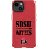 San Diego State University Aztecs Red iPhone 14 Plus Impact Case