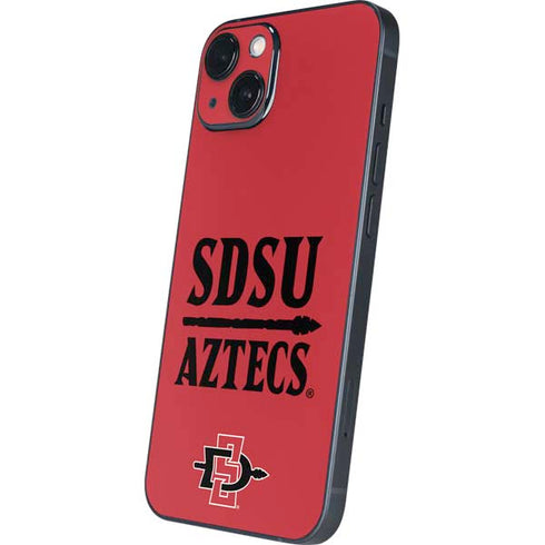 San Diego State University Aztecs Red iPhone 14 Plus Skin
