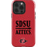 San Diego State University Aztecs Red iPhone 15 Pro Impact Case
