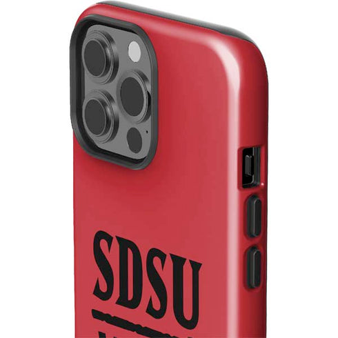 San Diego State University Aztecs Red iPhone 15 Pro Max Impact Case