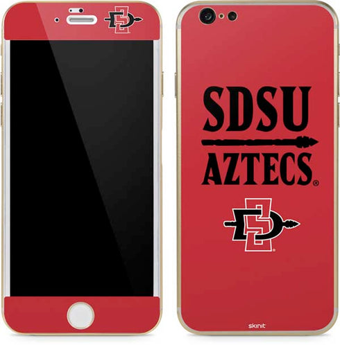San Diego State University Aztecs Red iPhone 6/6s Skin