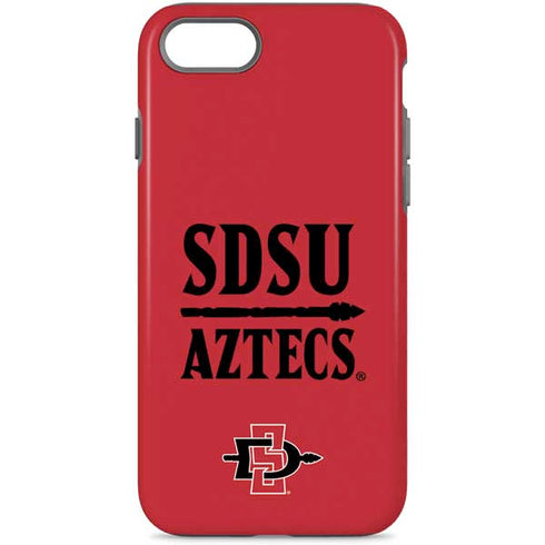 San Diego State University Aztecs Red iPhone 8 Pro Case