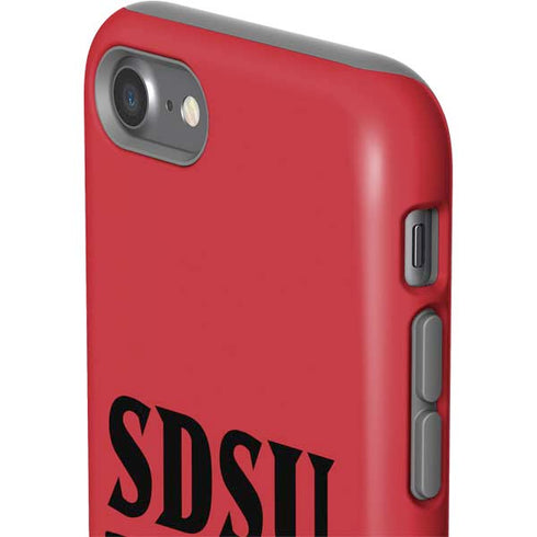 San Diego State University Aztecs Red iPhone SE (2nd & 3rd Gen) Pro Case