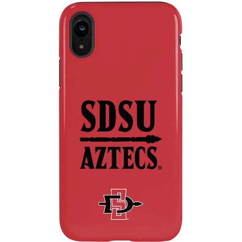 San Diego State University Aztecs Red iPhone XR Pro Case
