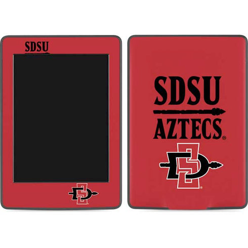 San Diego State University Aztecs Red Amazon Kindle Skin