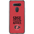 San Diego State University Aztecs Red LG K51/Q51 Clear Case