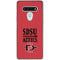 San Diego State University Aztecs Red LG Stylo 6 Clear Case