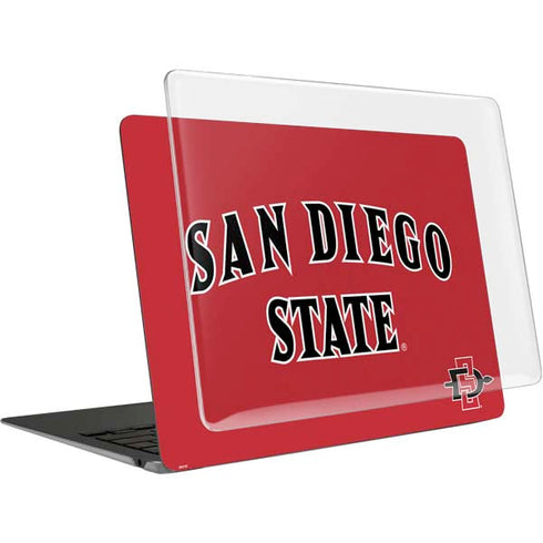 San Diego State University Aztecs Red MacBook Air 13in (2020) Case plus Skin