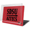 San Diego State University Aztecs Red MacBook Pro 15in (2016-19) Case plus Skin