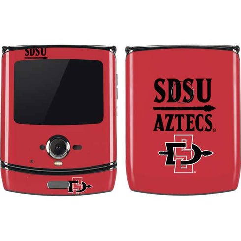 San Diego State University Aztecs Red Motorola RAZR Skin