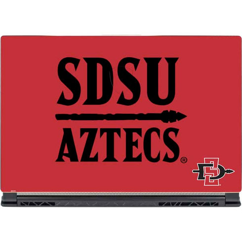 San Diego State University Aztecs Red MSI GS65 Stealth Laptop Skin