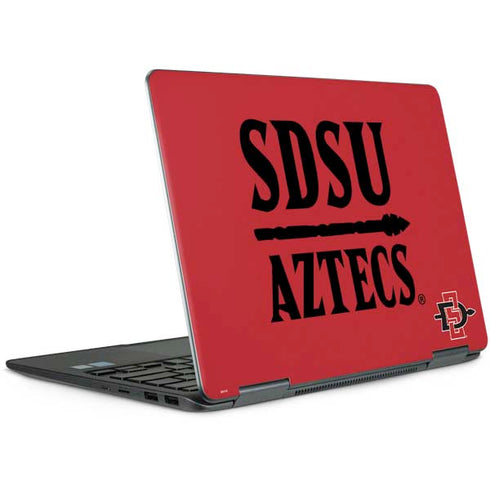San Diego State University Aztecs Red Notebook 9 Pro 13in (2017) Skin