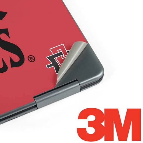 San Diego State University Aztecs Red Notebook 9 Pro 13in (2017) Skin