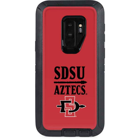 San Diego State University Aztecs Red Otterbox Defender Galaxy Skin
