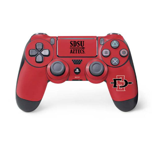 San Diego State University Aztecs Red PS4 Pro/Slim Controller Skin
