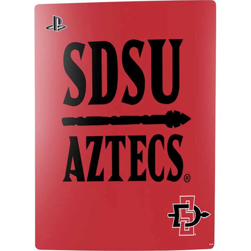 San Diego State University Aztecs Red PS5 Bundle Skin