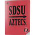 San Diego State University Aztecs Red PS5 Digital Edition Console Skin