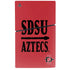 San Diego State University Aztecs Red PS5 Slim Disk Console Skin