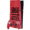San Diego State University Aztecs Red PS5 Slim Digital Edition Bundle Skin