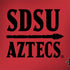 San Diego State University Aztecs Red Surface Book 2 13.5in Skin
