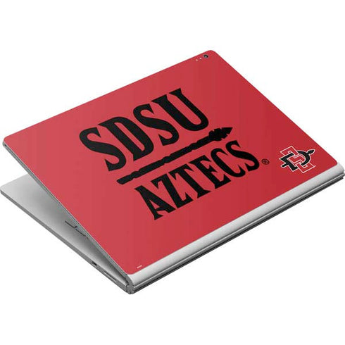 San Diego State University Aztecs Red Surface Book Skin