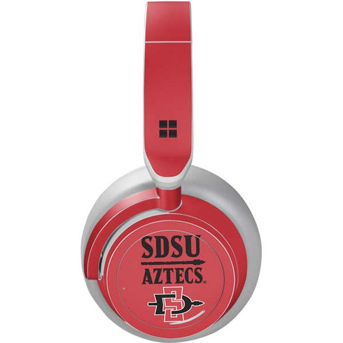 San Diego State University Aztecs Red Surface Headphones Skin
