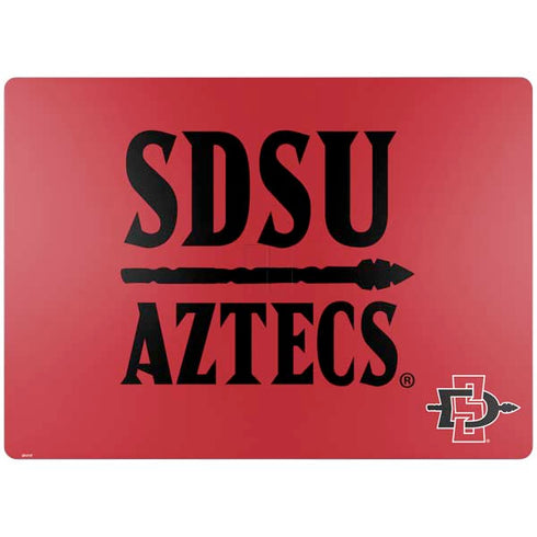 San Diego State University Aztecs Red Surface Laptop 4 15in Skin
