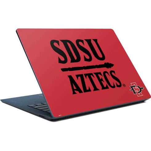 San Diego State University Aztecs Red Surface Laptop Skin