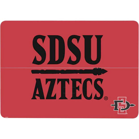 San Diego State University Aztecs Red Surface Laptop Studio Skin