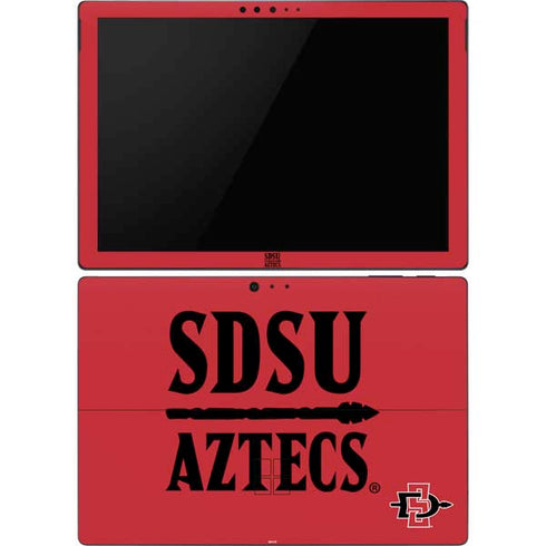 San Diego State University Aztecs Red Surface Pro 6 Skin