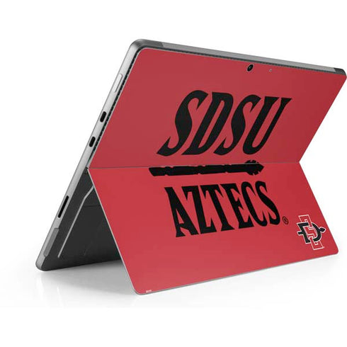 San Diego State University Aztecs Red Surface Pro 9 Skin