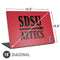 San Diego State University Aztecs Red Universal Laptop 18in (14.6 x 10.6in) Skin