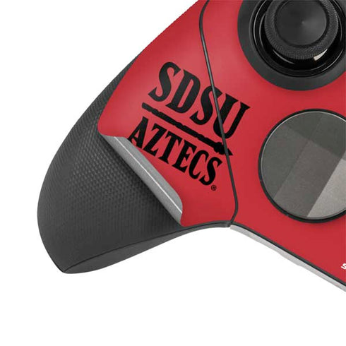 San Diego State University Aztecs Red Xbox Elite Wireless Controller Series 2 Skin