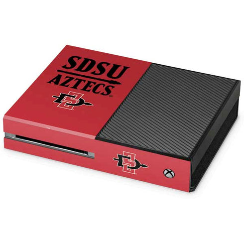 San Diego State University Aztecs Red Xbox One Console Skin
