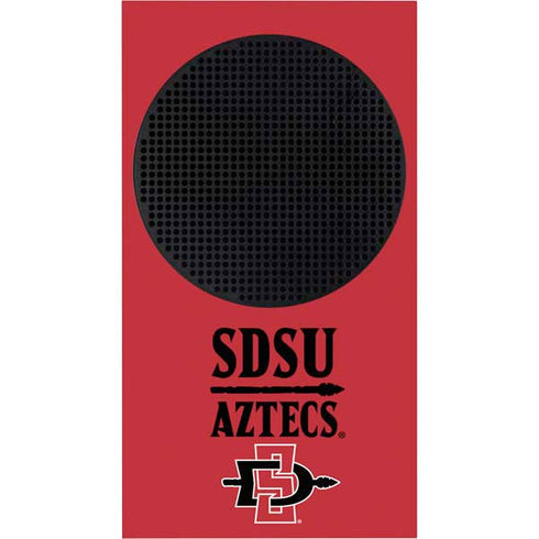 San Diego State University Aztecs Red Xbox Series S Bundle Skin