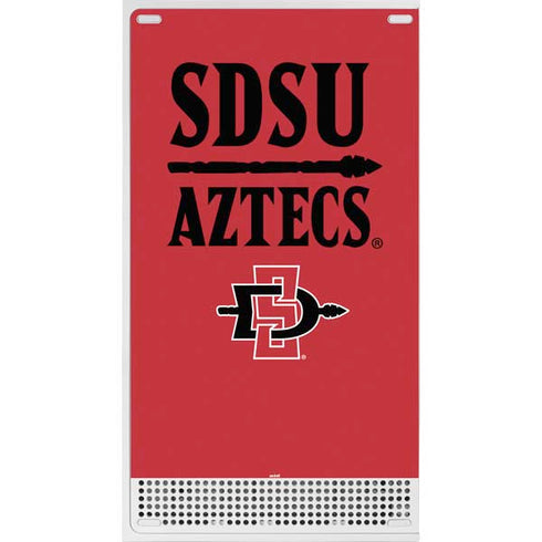 San Diego State University Aztecs Red Xbox Series S Bundle Skin