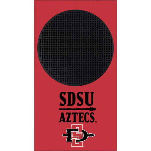 San Diego State University Aztecs Red Xbox Series S Console Skin