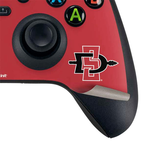San Diego State University Aztecs Red Xbox Series X Controller Skin