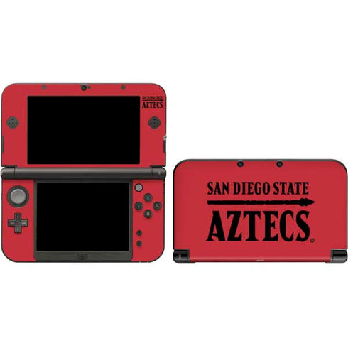 San Diego State University Logo Red 3DS XL 2015 Skin