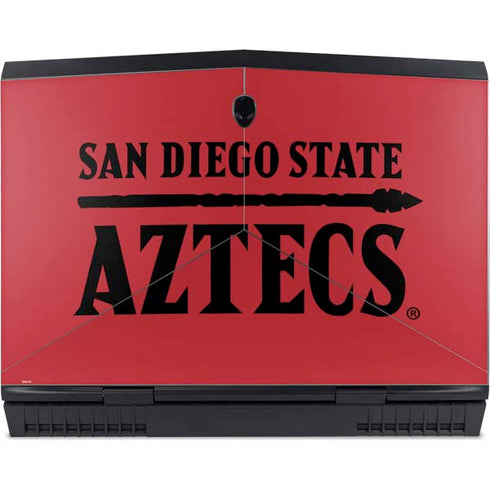 San Diego State University Logo Red Dell Alienware Skin