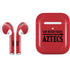 San Diego State University Logo Red Apple AirPods 2 Skin