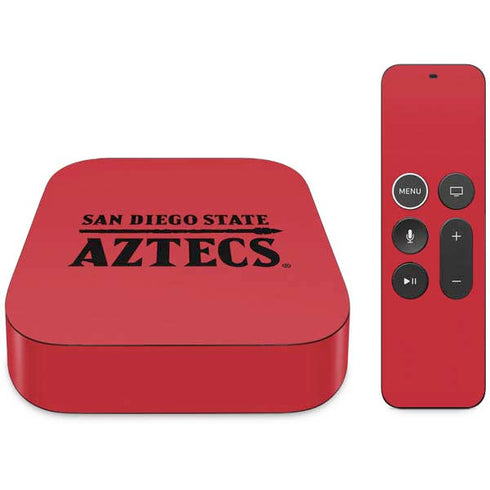 San Diego State University Logo Red Apple TV Skin