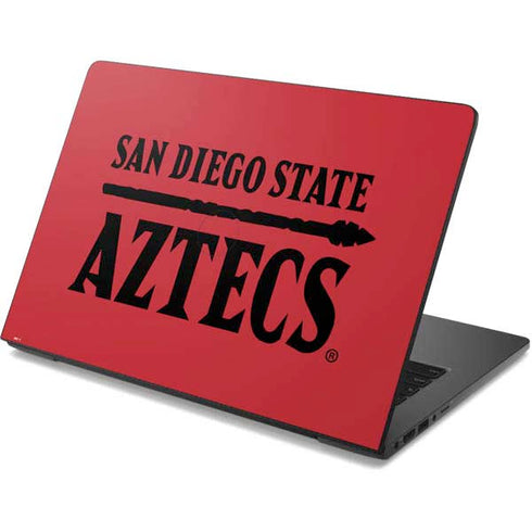San Diego State University Logo Red Dell Chromebook Skin